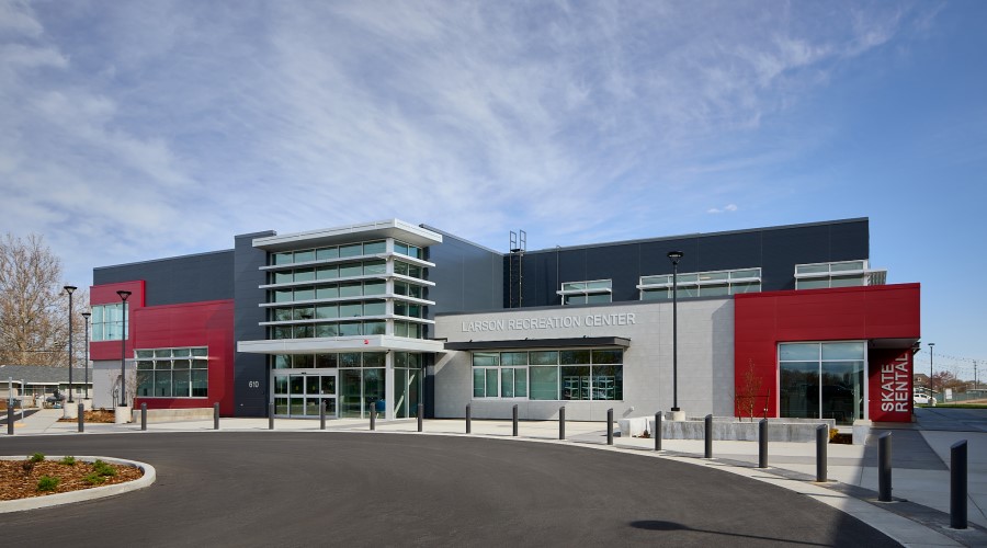 Drifter Architects designed the 30,000 sf Larson Recreation Center in Moses Lake